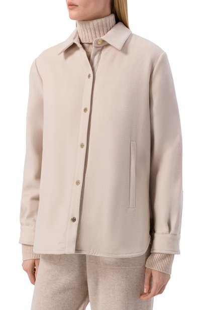 Куртка-рубашка из шерсти и кашемира MOORER, арт. KINSALE/LS9, фото 3