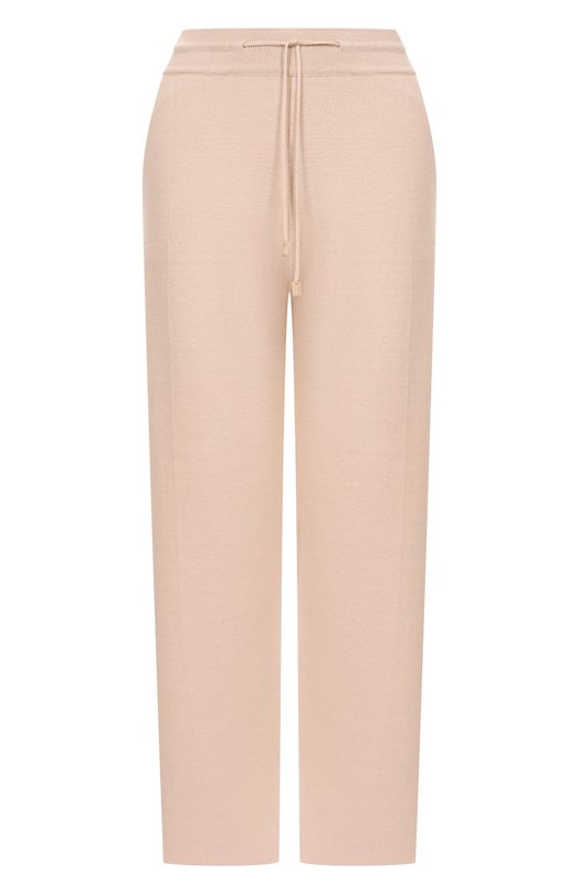 Брюки из шелка и хлопка MVST WS61-604MU Бежевый WS61-604MU