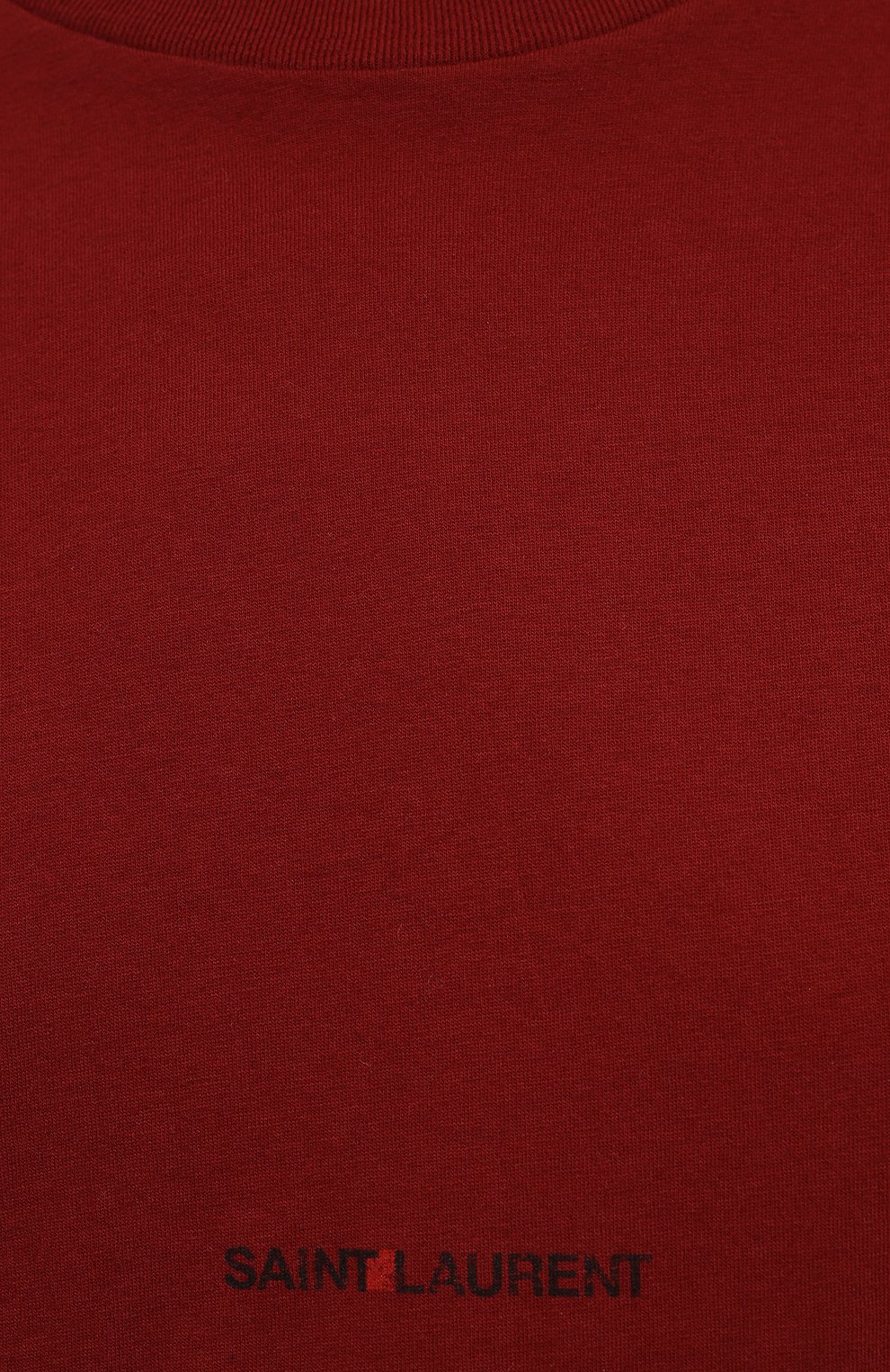 Хлопковая футболка SAINT LAURENT, арт. 660774/YBYL2, фото 5