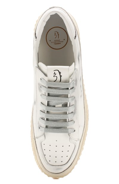 Кожаные кеды PRIMABASE, арт. 39428 021, фото 5