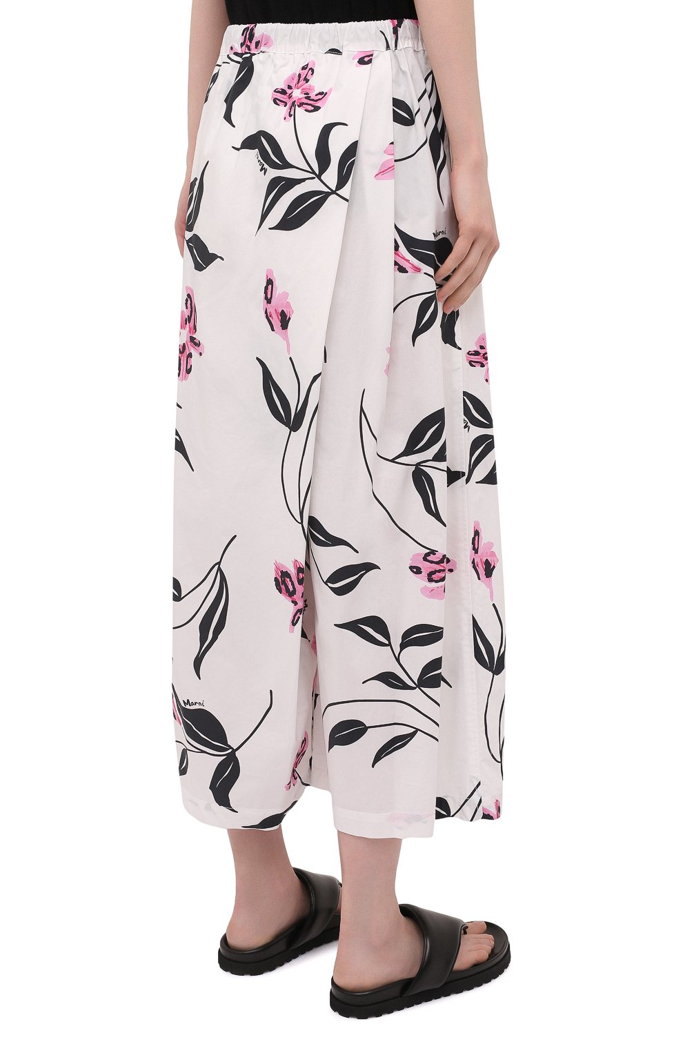 Хлопковые брюки MARNI, арт. PAMA0074A1/UTCZ55, фото 4