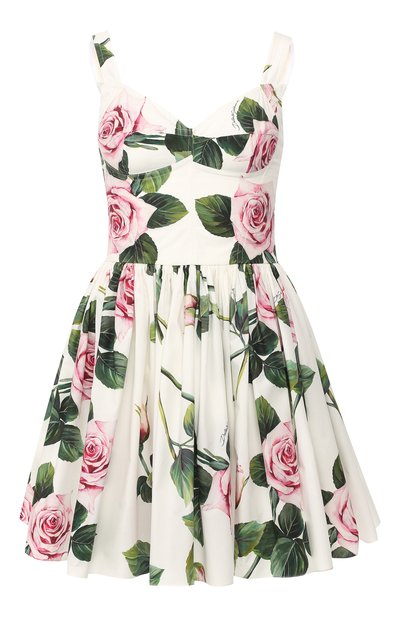 Женское хлопковое платье DOLCE & GABBANA, арт. F6H9RT/HS5FZ