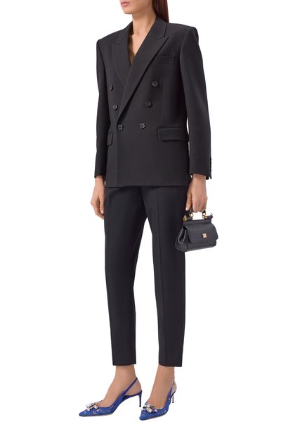 Текстильные туфли rainbow 60 DOLCE & GABBANA, арт. CG0711/AQ074, фото 3