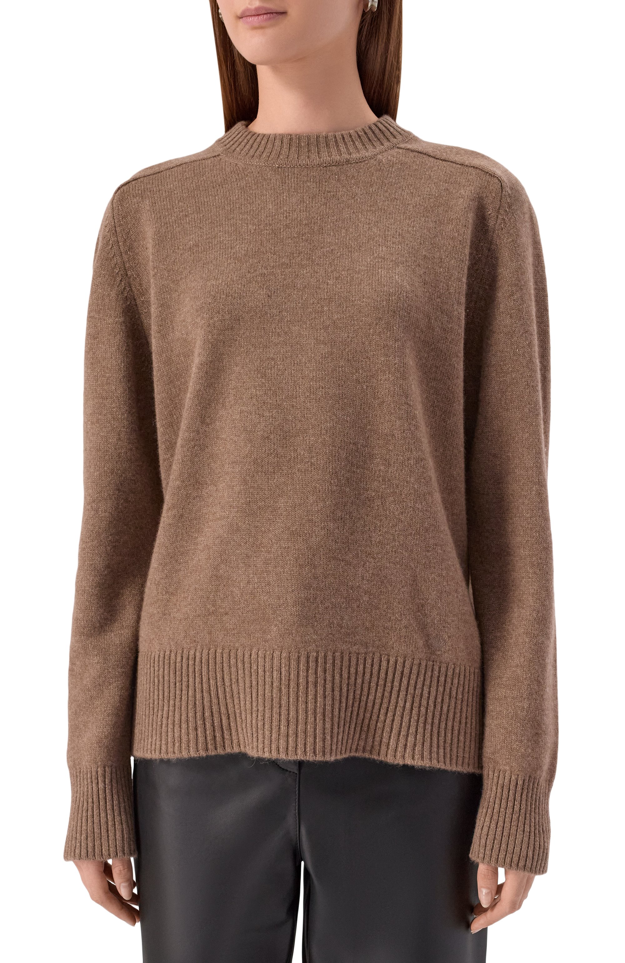 Кашемировый свитер LOULOU DE SAISON бежевого цвета по цене 51350 руб., арт. BALTRA LDS, фото 3 Кашемировый свитер LOULOU DE SAISON, арт. BALTRA LDS, фото 3