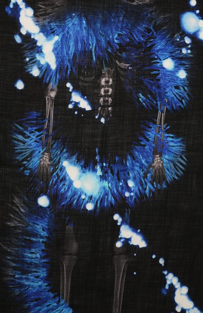 Шерстяной шарф ALEXANDER MCQUEEN, арт. 746589/3200Q, фото 3