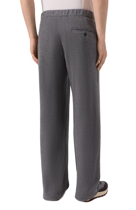 Брюки из кашемира и шерсти Giorgio Armani GM002593/TE12430 Серый  GM002593/TE12430 Фото 4