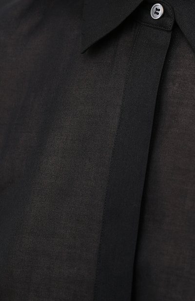 Хлопковая блузка TOTEME, арт. L0CARN0 203-702-704, фото 5