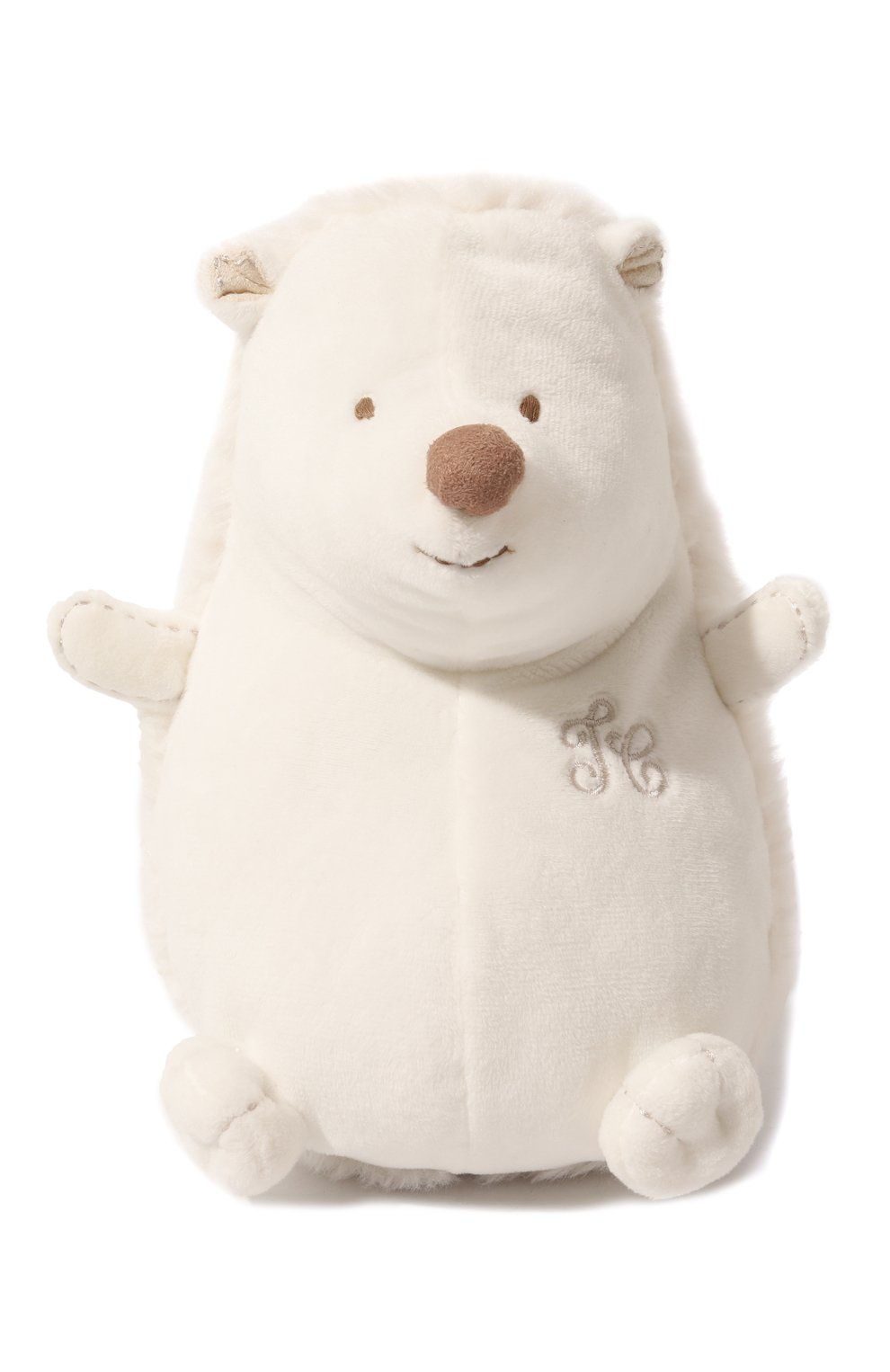 Плюшевая игрушка ежик TARTINE ET CHOCOLAT белого цвета по цене 8385 руб., арт. T30220H, фото 1 Плюшевая игрушка ежик TARTINE ET CHOCOLAT, арт. T30220H, фото 1