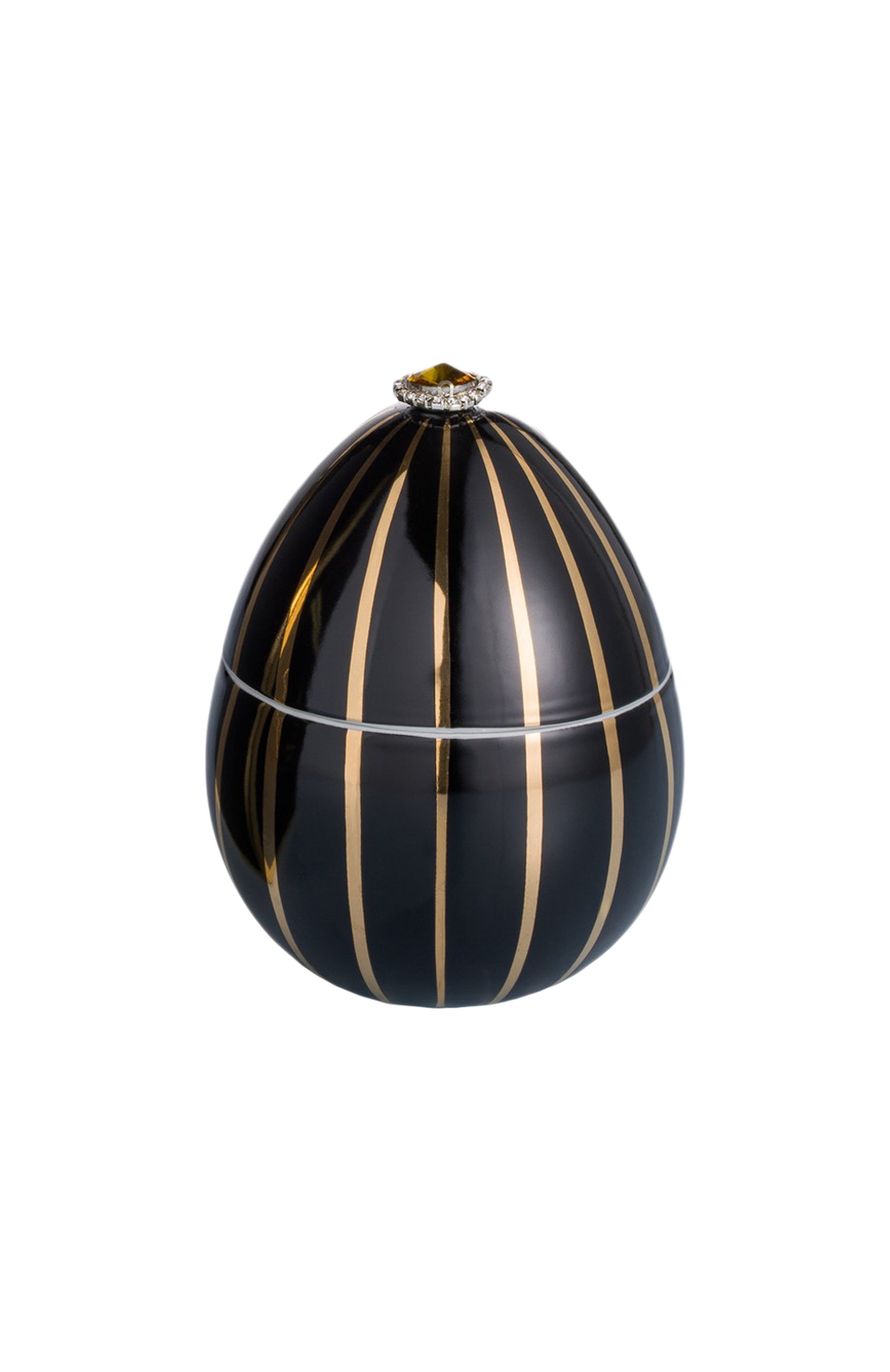 Свеча bois de russie black gold stripes (200g) LADENAC MILANO бесцветного цвета по цене 13600 руб., арт. 8411299000725, фото 1 Свеча bois de russie black gold stripes (200g) LADENAC MILANO, арт. 8411299000725, фото 1
