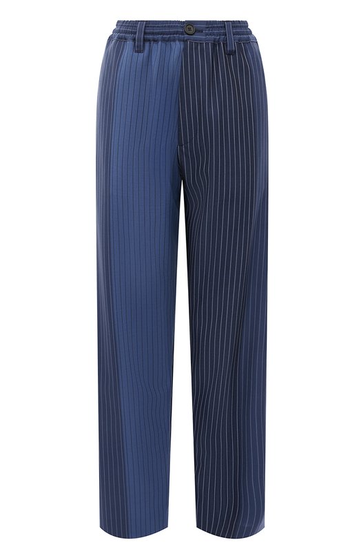 

Шерстяные брюки Marni, Синий