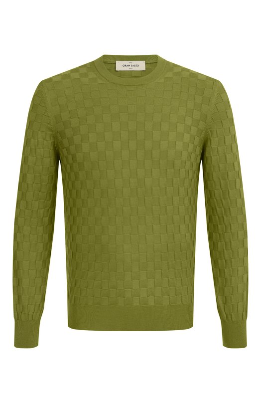 Хлопковый джемпер Gran Sasso 57109/18040 Зелёный 57109/18040