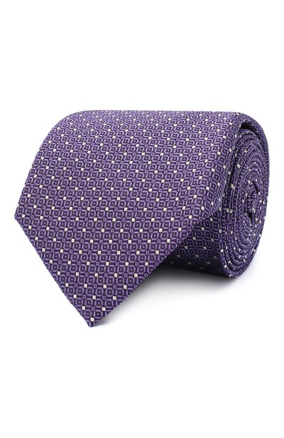 Мужской шелковый галстук CANALI, арт. 24/HJ02843