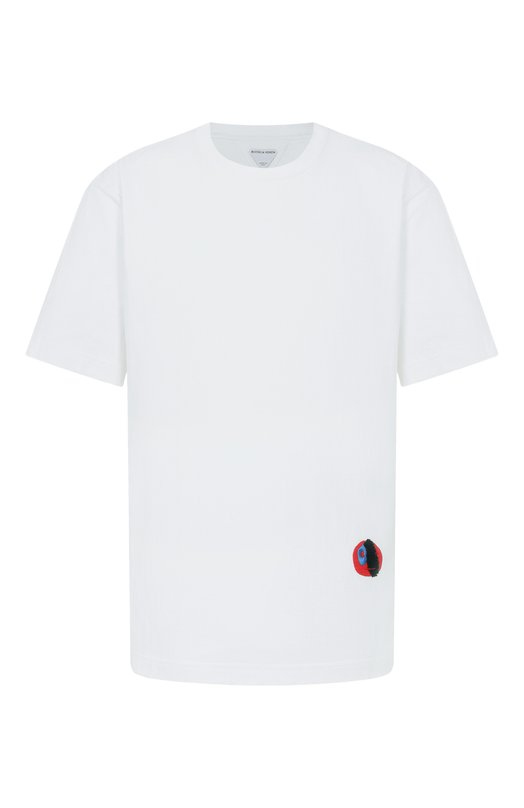 Хлопковая футболка Bottega Veneta 864789/V6F40 Белый 864789/V6F40