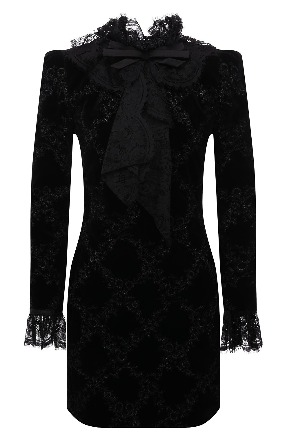 Хлопковое платье SAINT LAURENT, арт. 664012/Y615W, фото 1