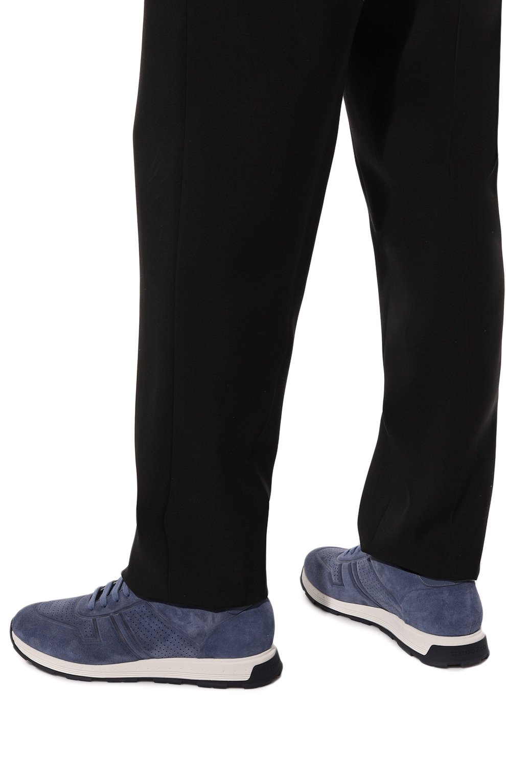 Замшевые кроссовки STEFANO RICCI, арт. US61_G6419/SDPWY, фото 3