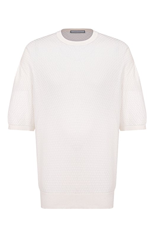 Хлопковый джемпер Cortigiani 4AS120 Кремовый 4AS120