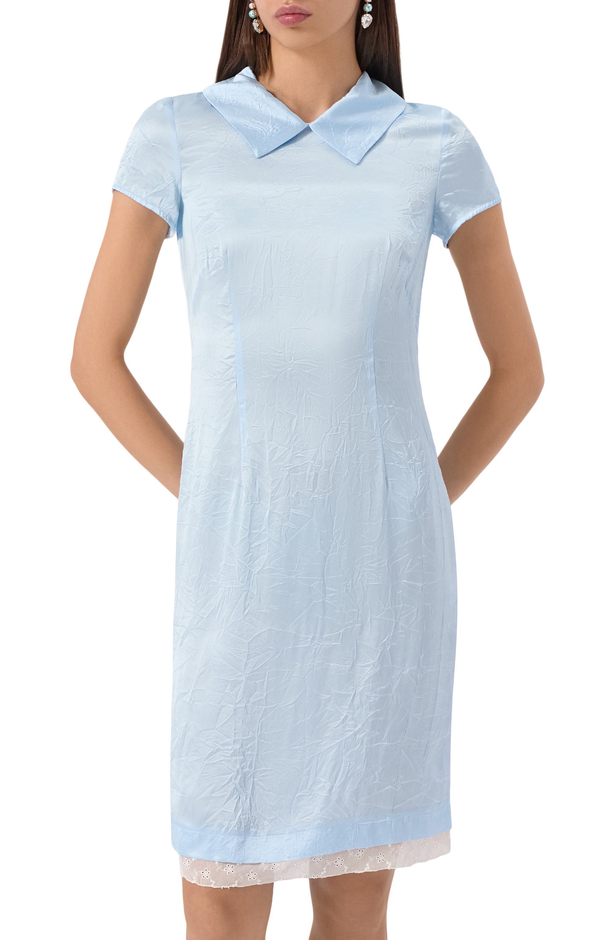 Атласное платье LESYANEBO, арт. LN06H-1021_FH, фото 3