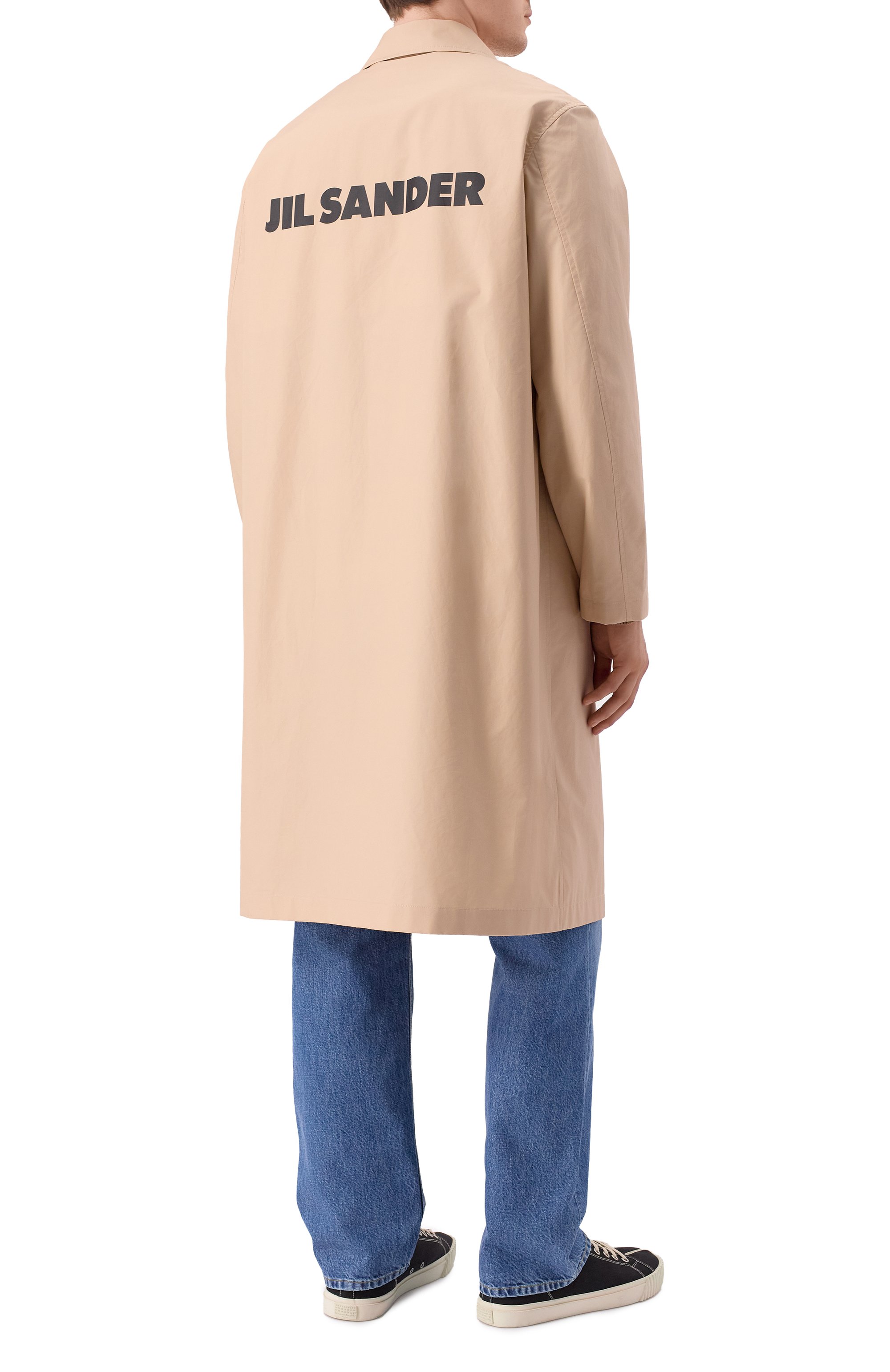 Хлопковый плащ JIL SANDER, арт. J23AA0007-J45026, фото 4