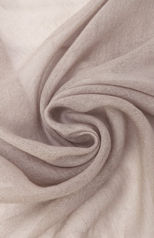 Шарф из кашемира и шелка Brunello Cucinelli MSC924059P Бежевый  MSC924059P Фото 3