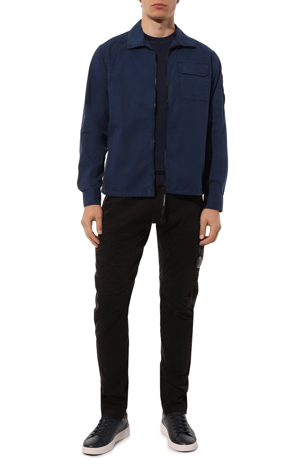 Хлопковые брюки-карго C.P. COMPANY, арт. 17CMPA121A005529G, фото 2