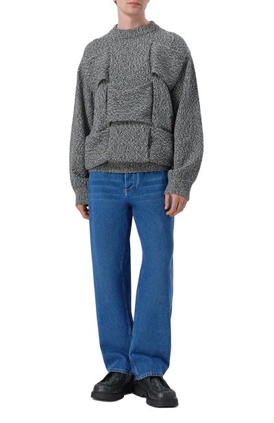 Мужской хлопковый свитер BOTTEGA VENETA, арт. 862420/V67U0