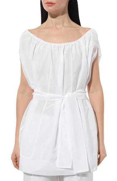 Топ из хлопка и шелка LILA EUGENIE, арт. 2417, фото 3