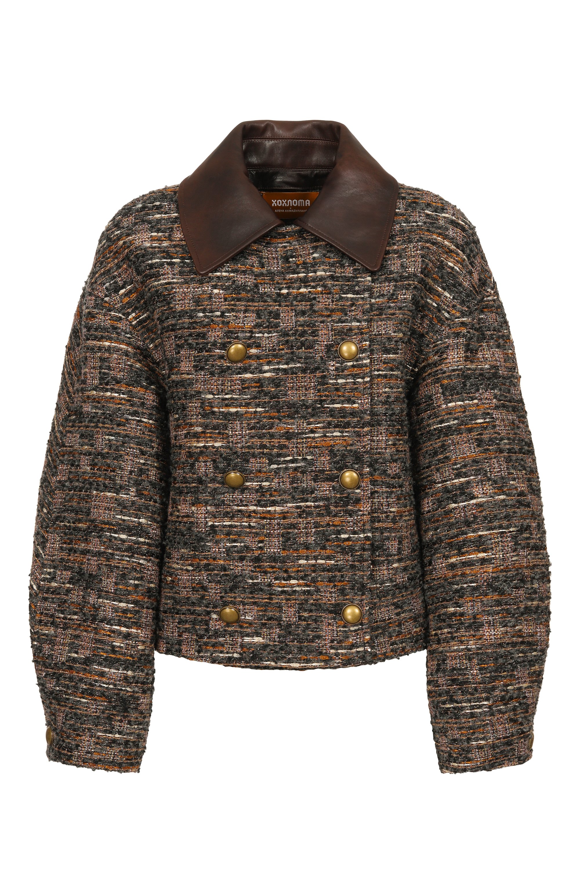 Твидовый жакет ХОХЛОМА Х АЛЕНА АХМАДУЛЛИНА, арт. WTO1323, фото 1
