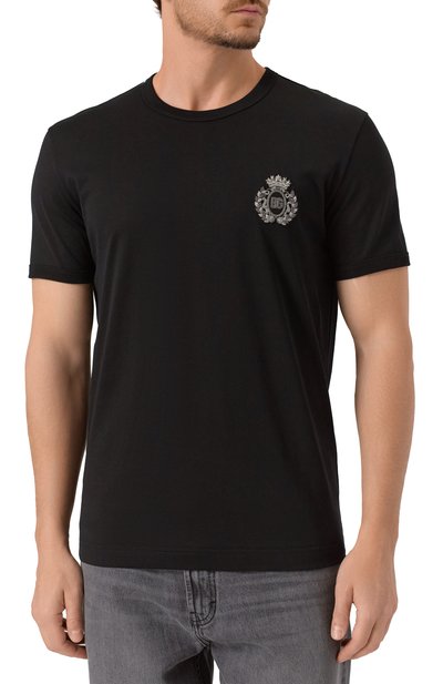 Хлопковая футболка DOLCE & GABBANA, арт. G8PV1Z/G7PJ6, фото 3