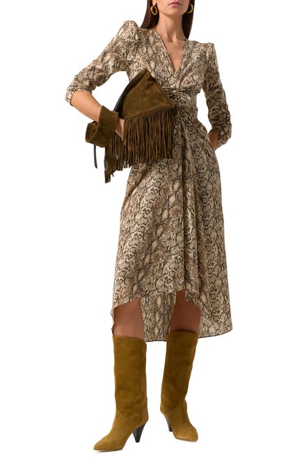 Женские замшевые сапоги lirina ISABEL MARANT, арт. 25PBT0033FA/C1A10S
