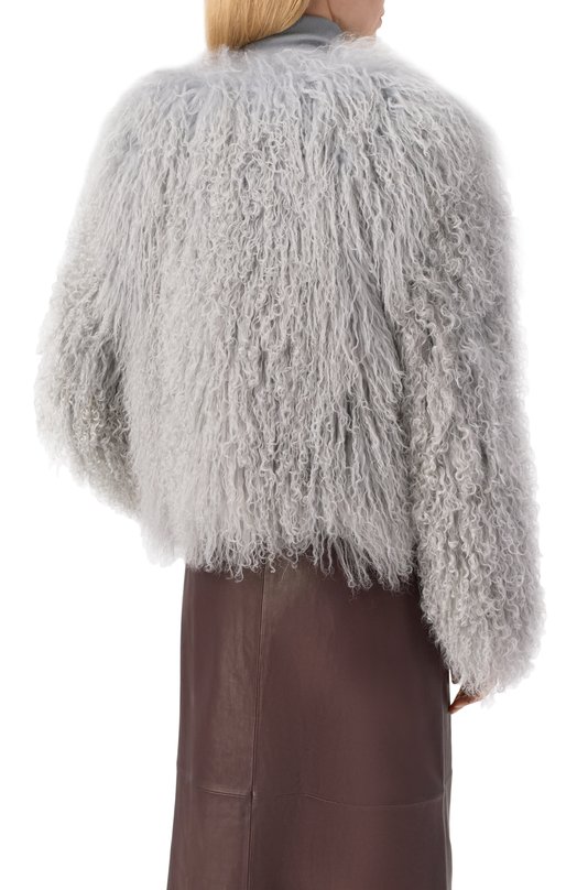 Шуба из овчины MVST M25.1PW.F006/M0NG0LIAN Серый  M25.1PW.F006/M0NG0LIAN Фото 4