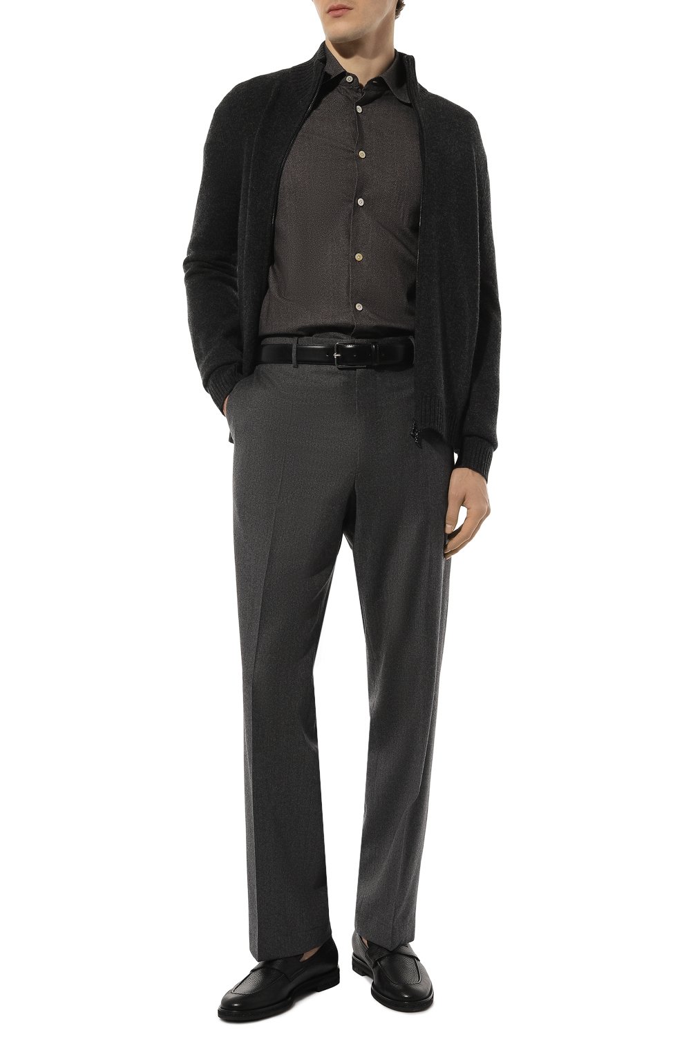 Кожаные пенни-лоферы BARRETT, арт. 222U015.6/CERV0, фото 2