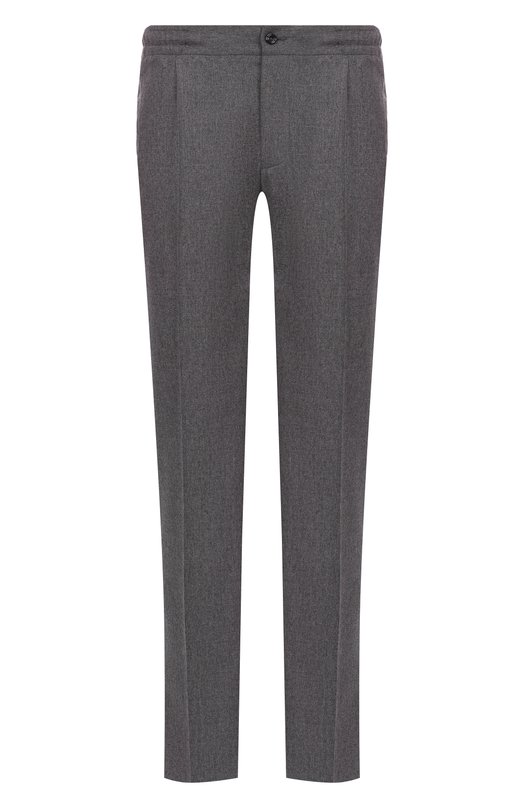 Шерстяные брюки Kiton UPN01K0124G02 Серый UPN01K0124G02