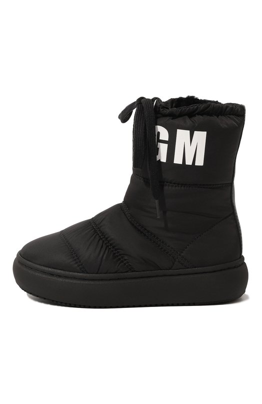 

Утепленные полусапоги MSGM kids, Чёрный