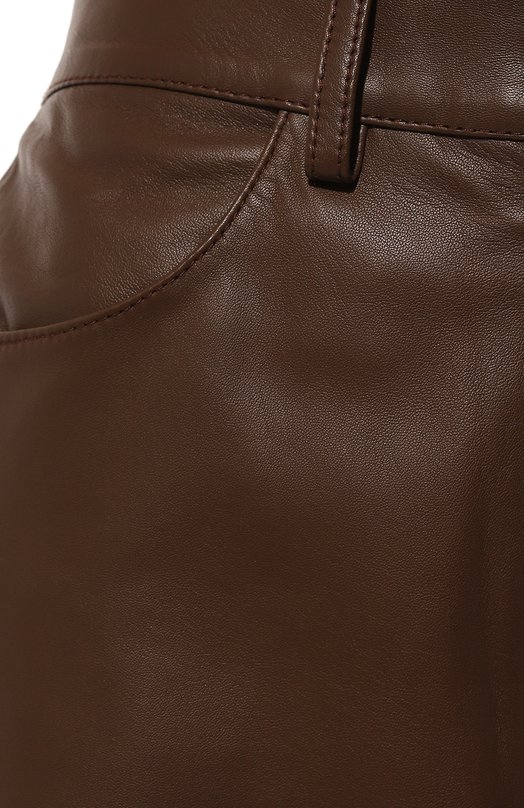 Кожаные брюки Antonelli Firenze M8034/8966 Коричневый  M8034/8966 Фото 5