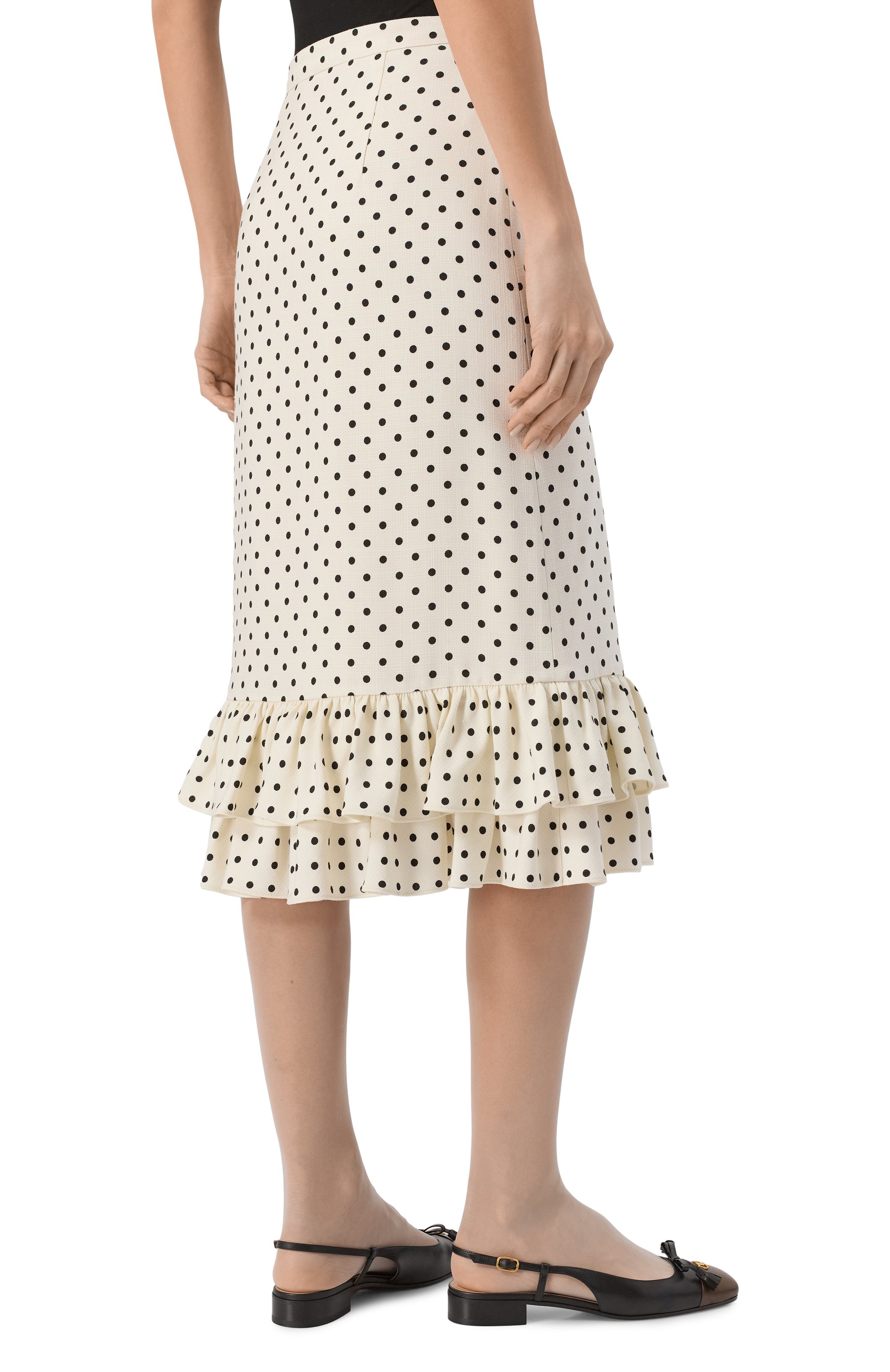 Юбка из вискозы VALENTINO, арт. 6B0RADC1/98S, фото 4