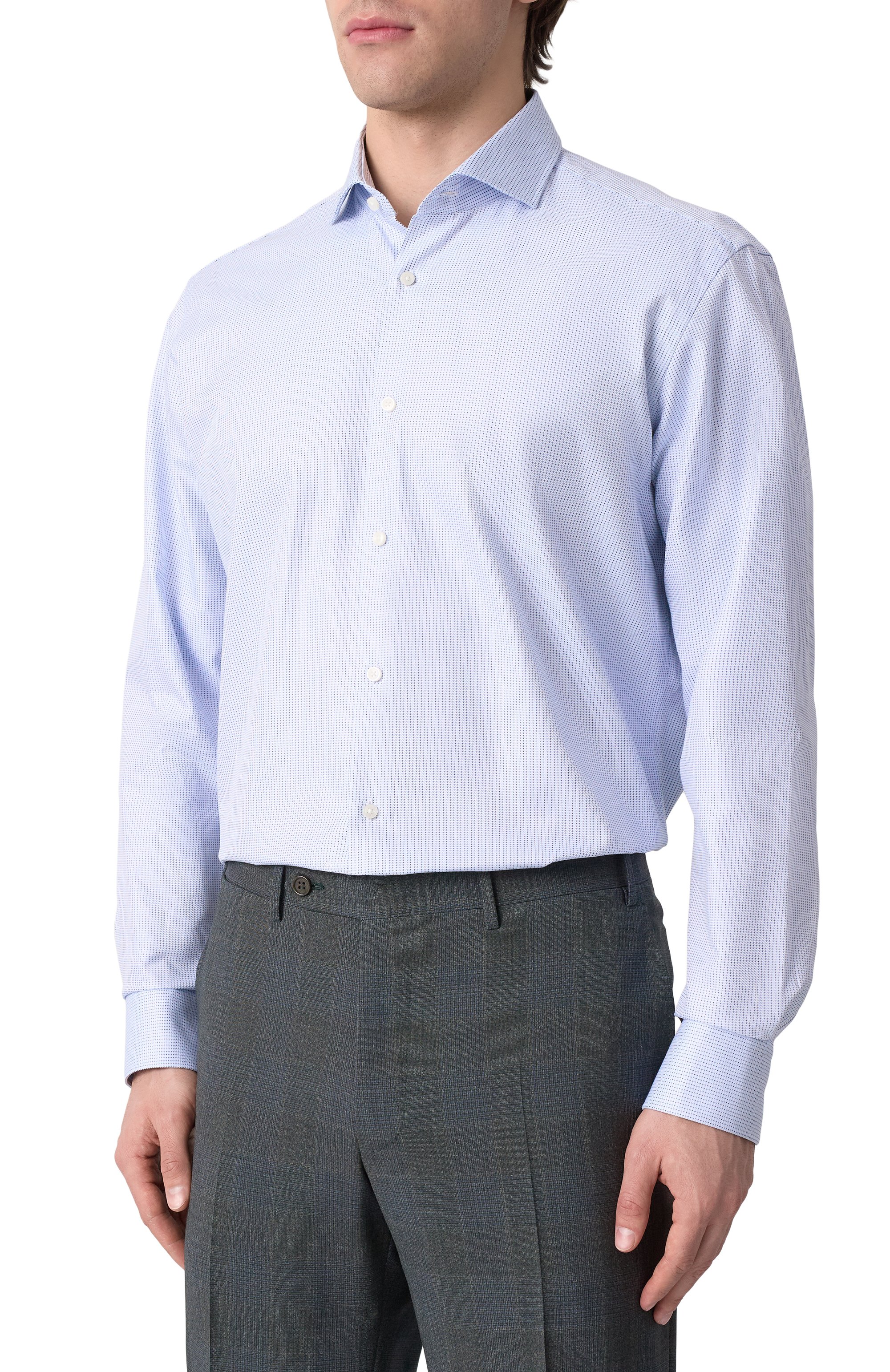 Хлопковая сорочка BOSS, арт. 50532839, фото 3