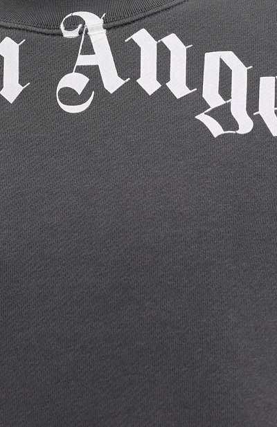 Хлопковый свитшот PALM ANGELS, арт. PMBA026F21FLE0041001, фото 5