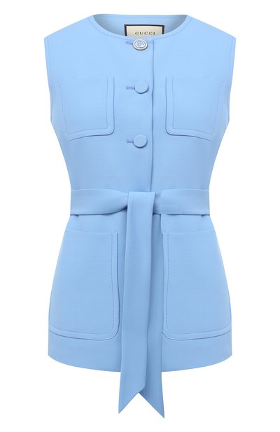 Жилет из шелка и шерсти GUCCI, арт. 619334/ZAD88, фото 1