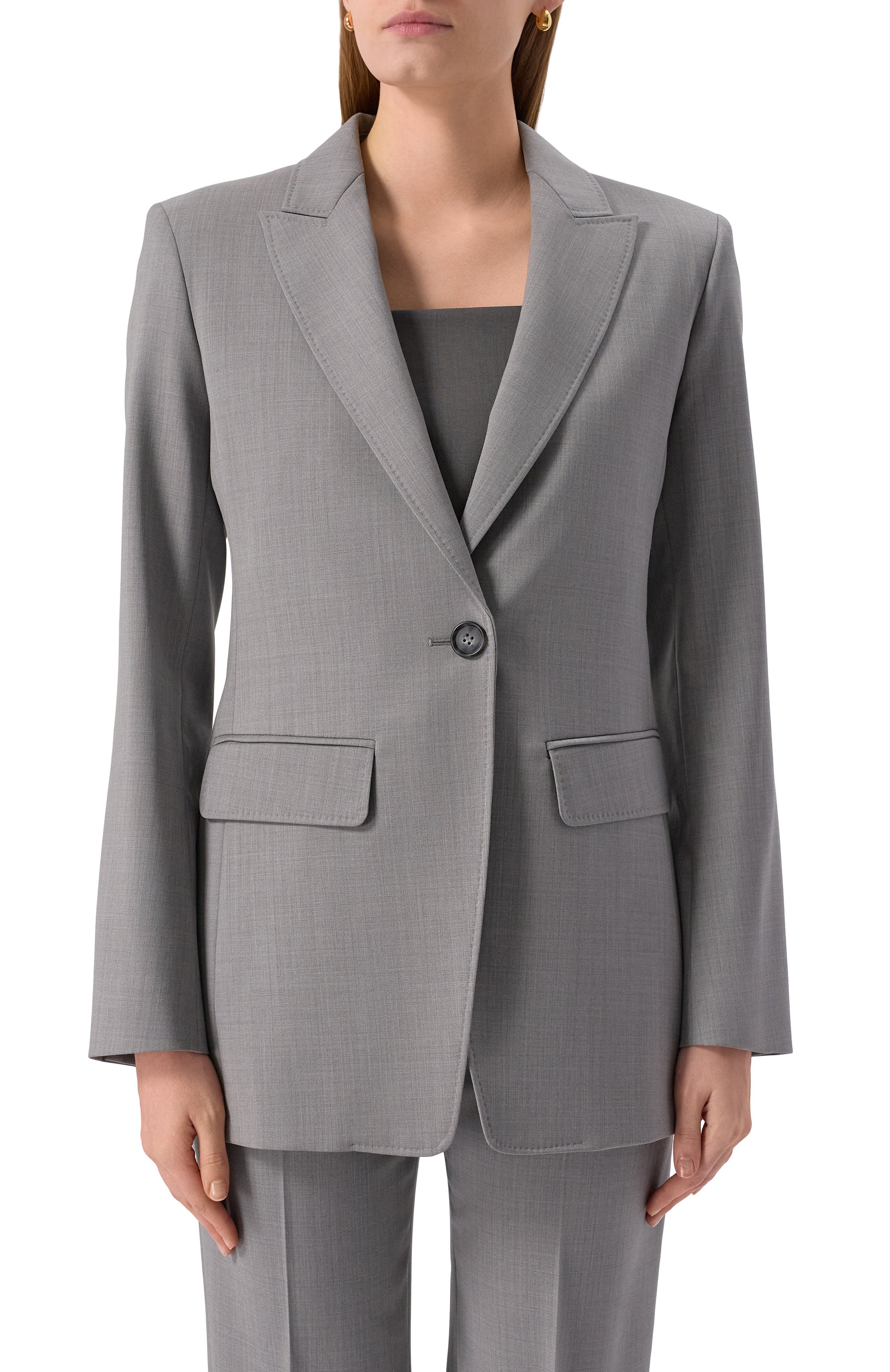 Шерстяной жакет MAX MARA STUDIO, арт. FARAD, фото 3