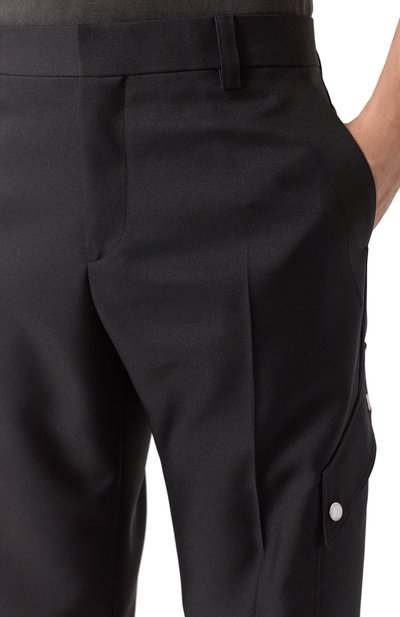 Шерстяные брюки-карго OFF-WHITE, арт. 0MC0039S25FAB004, фото 5