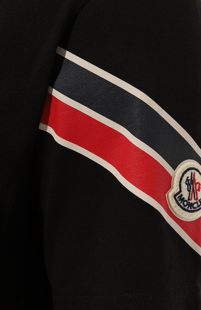 Хлопковая футболка MONCLER, арт. 8C000-29-89AKK, фото 5