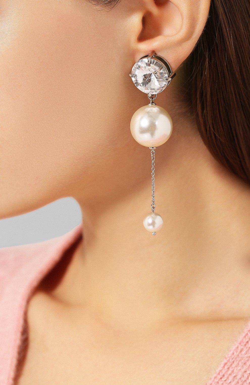 Серьги-клипсы MIU MIU, арт. 5JO280-2B3V-F0QCD, фото 2