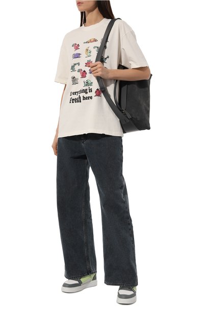 Кожаные кеды EMPORIO ARMANI, арт. X3X211/XR101, фото 2