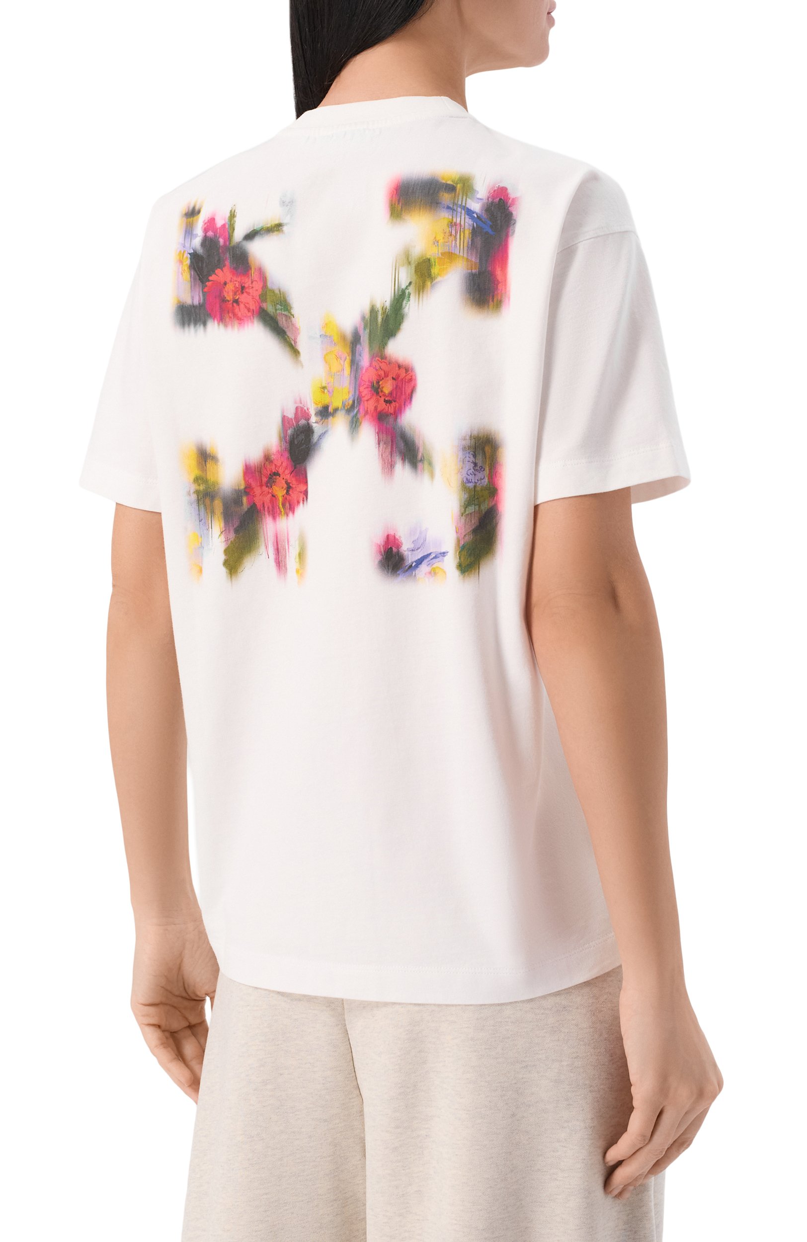 Хлопковая футболка OFF-WHITE, арт. 2FA00645T, фото 4