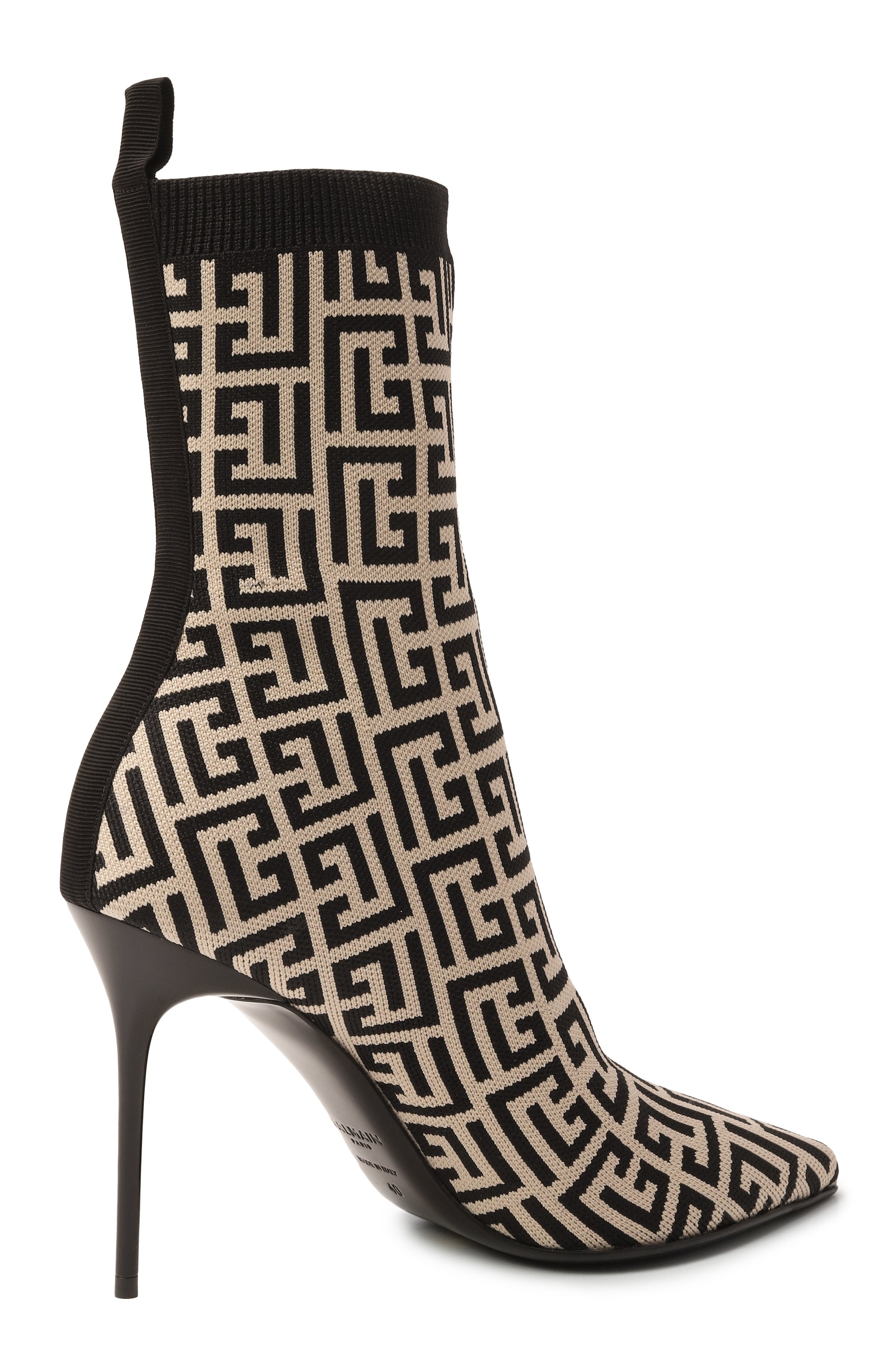 Текстильные ботильоны skye BALMAIN, арт. FN0TA680/TMGK, фото 5