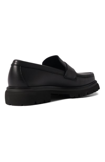 Кожаные лоферы bleecker FERRAGAMO черного цвета по цене 122000 руб., арт. 029966/784452, фото 4 Кожаные лоферы bleecker FERRAGAMO, арт. 029966/784452, фото 4