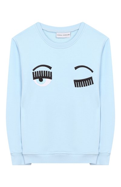 Хлопковый свитшот CHIARA FERRAGNI, арт. 19PE-CFKJM003, фото 1