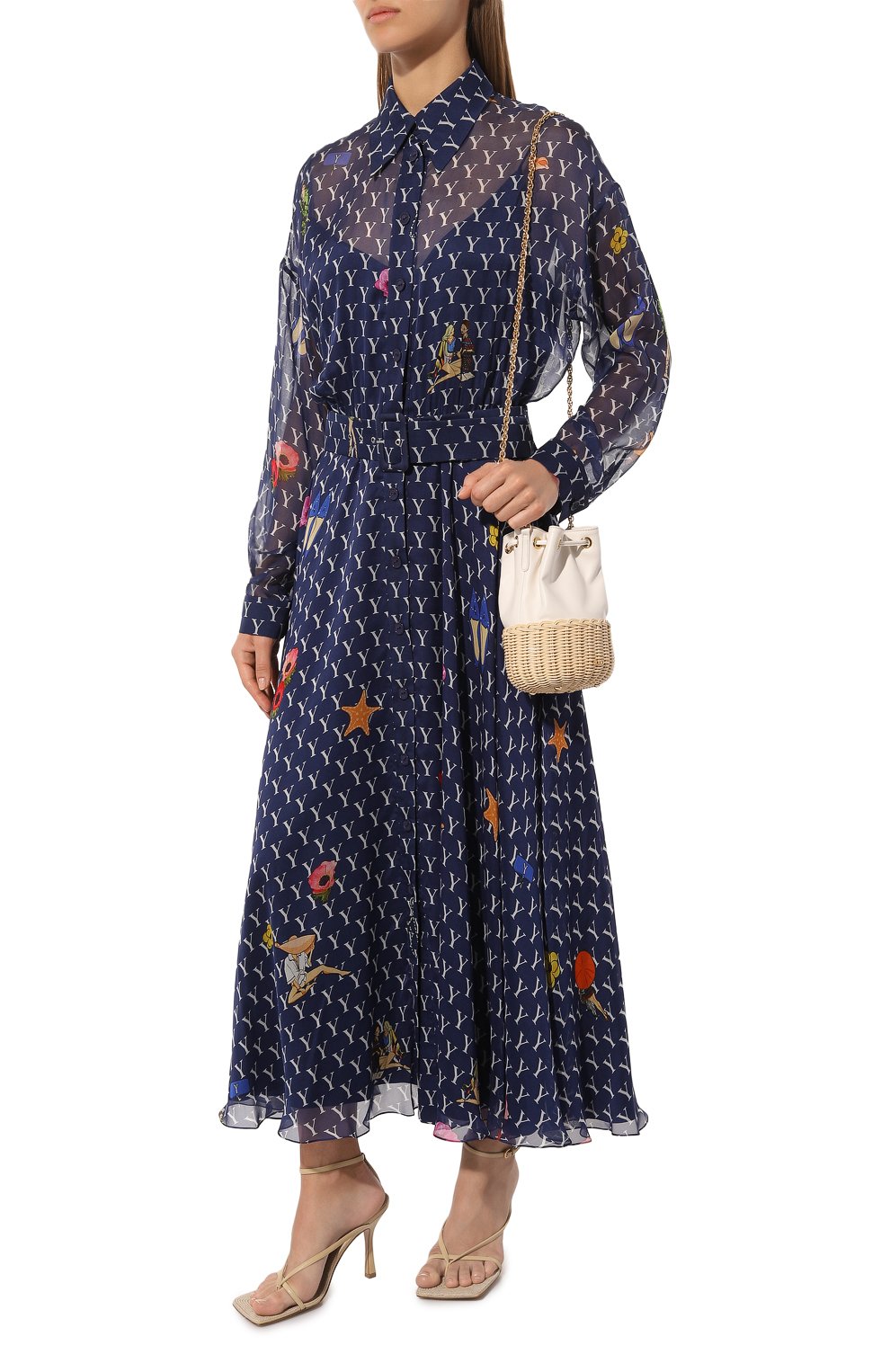 Шелковое платье YANINA, арт. T-2495A, фото 2