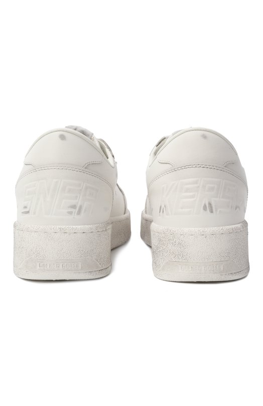 Кожаные кеды Ball Star Golden Goose Deluxe Brand GWF00804.F007322 Белый  GWF00804.F007322 Фото 7