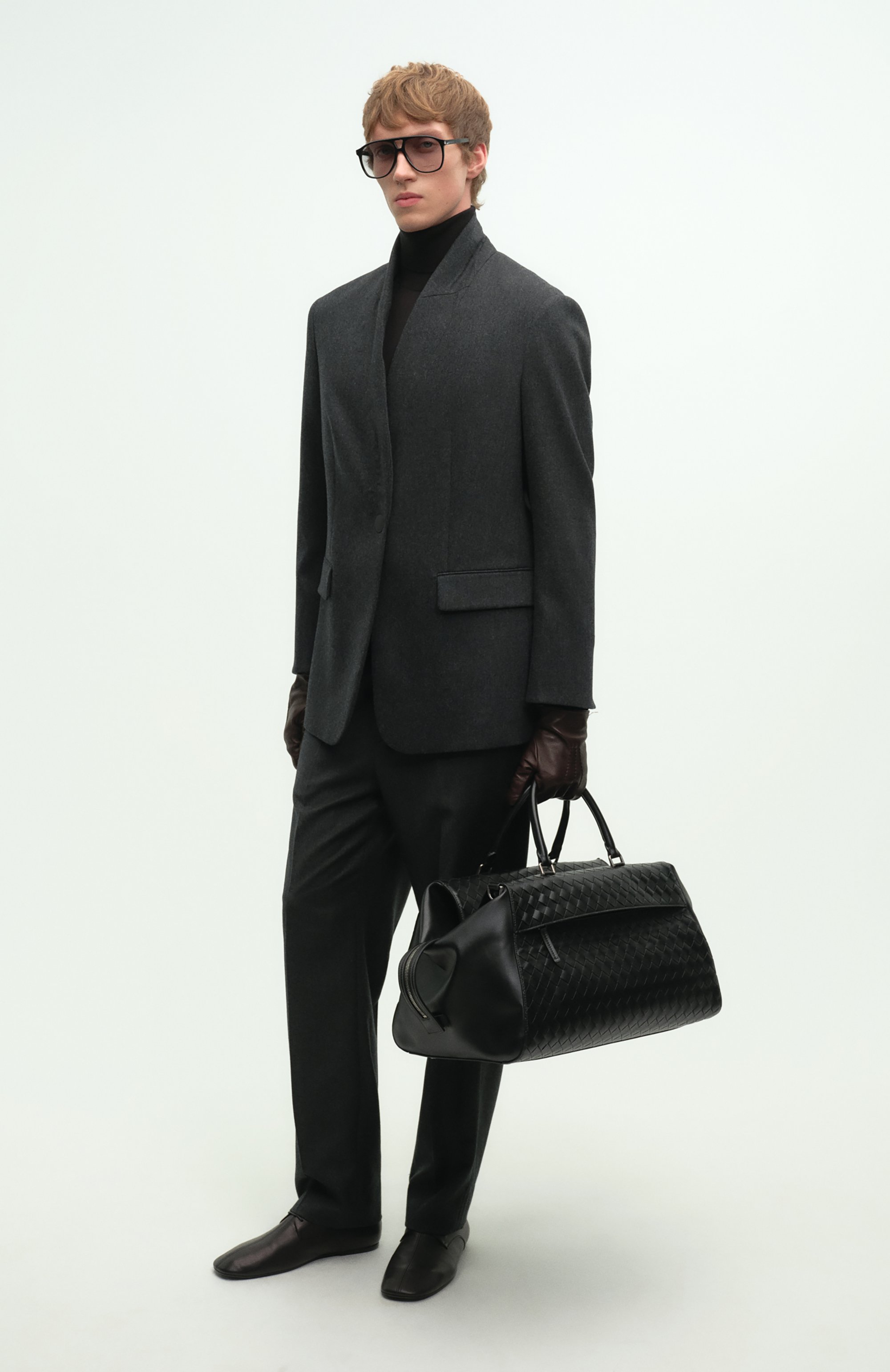 Сумка zip tape weekender BOTTEGA VENETA, арт. 815814/V2HL1, фото 8